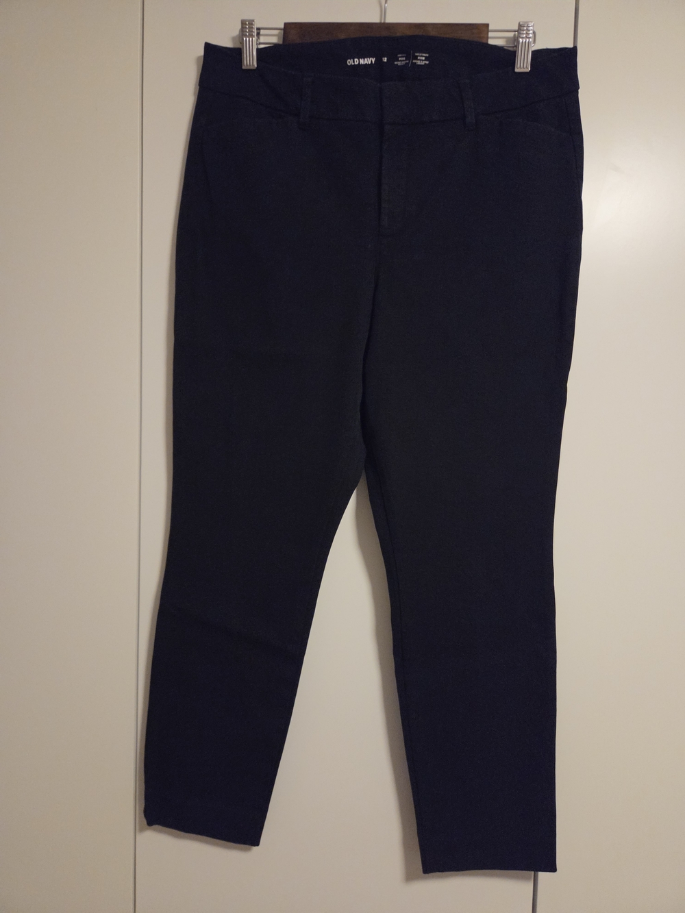 Old Navy Navy Cropped Ankle Pants
